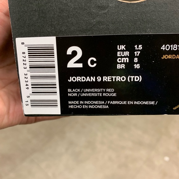 Jordan 9 - Picture 3 of 3